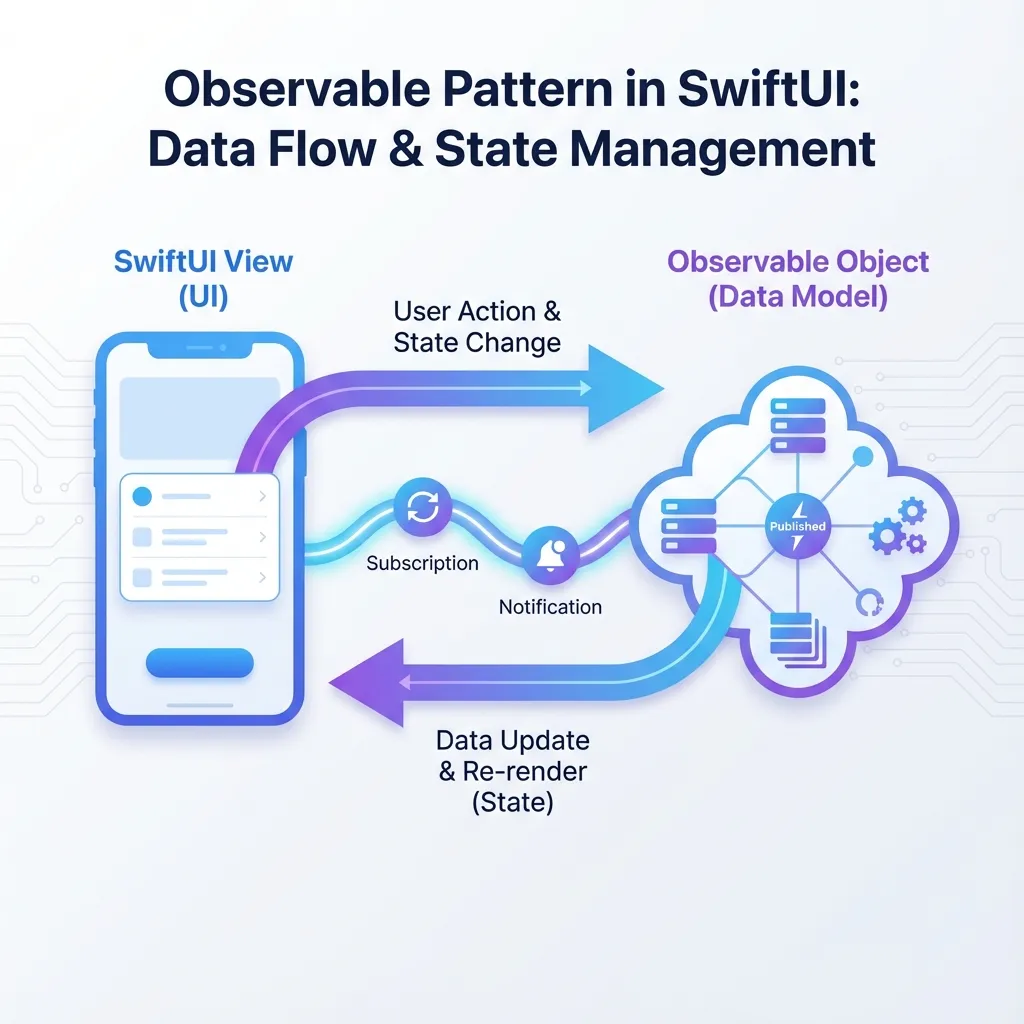 Observableパターンのイメージ