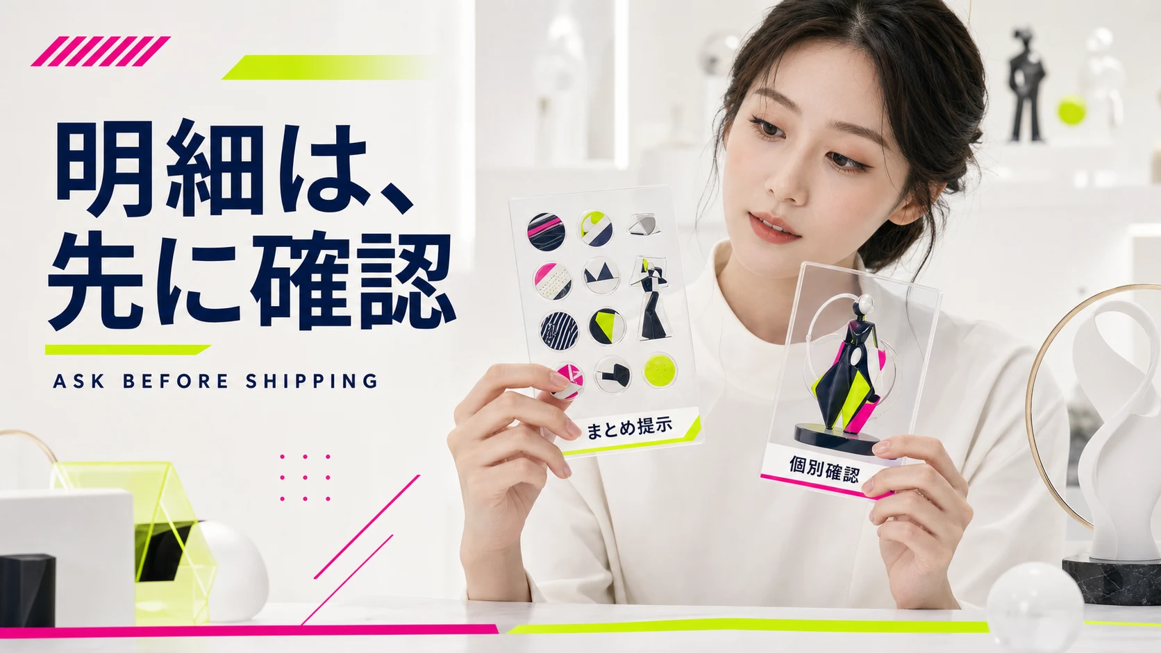 細かなグッズはまとめ査定になる場合があるため明細条件を確認する
