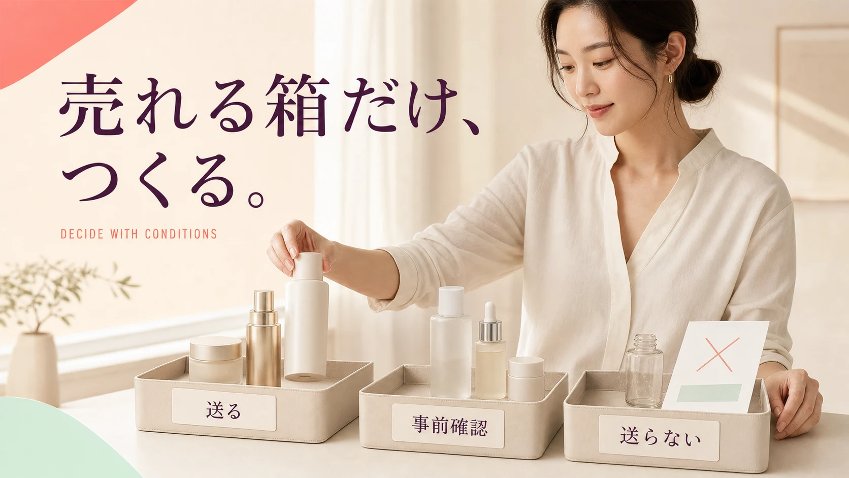 値段がつきやすい品をまとめてオクルウルへ送る判断手順