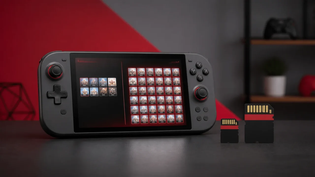 Switch 2用microSD Expressの256GBと512GBを比較する記事のアイキャッチ