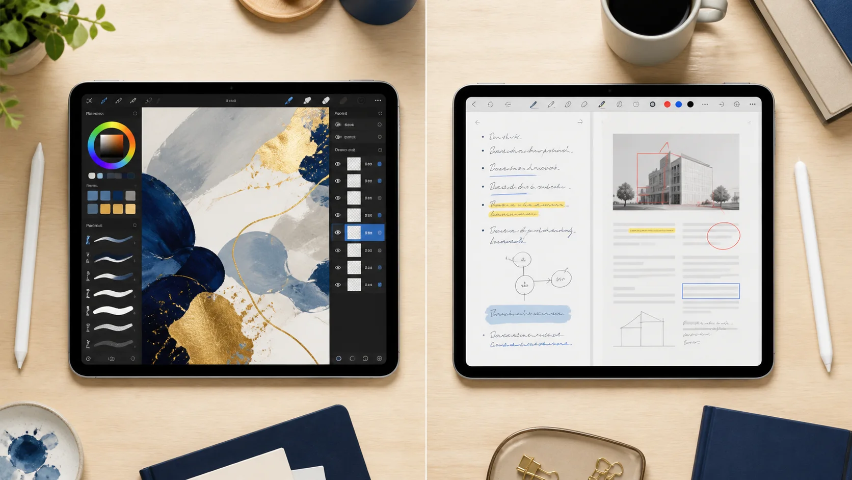 Apple Pencil ProとUSB-Cモデルの機能差を用途別に整理する
