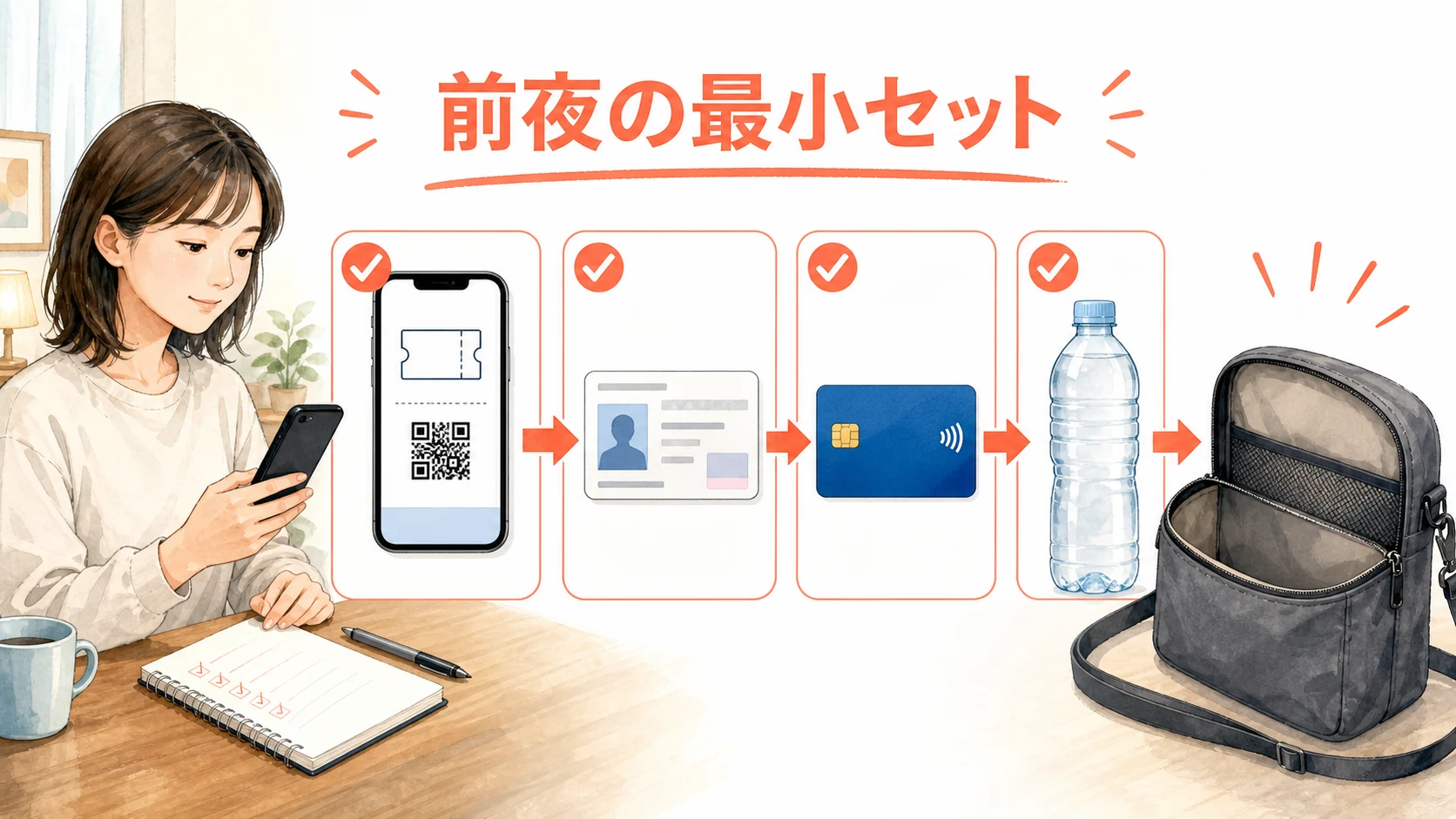 IGアリーナ来場前にチケットと本人確認書類と決済手段と飲み物を確認する