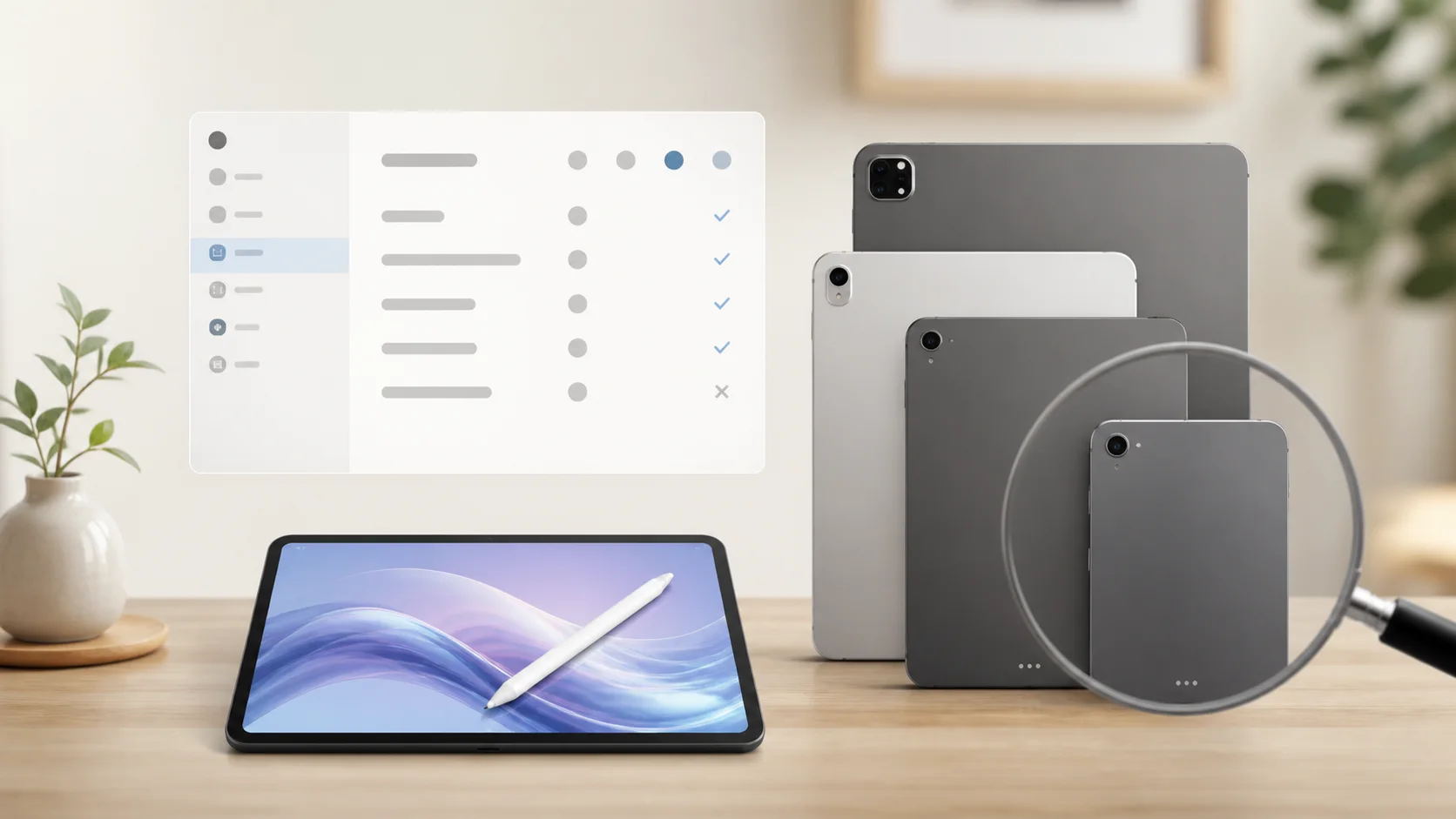 iPadのモデル番号からApple Pencilの互換性を確認する