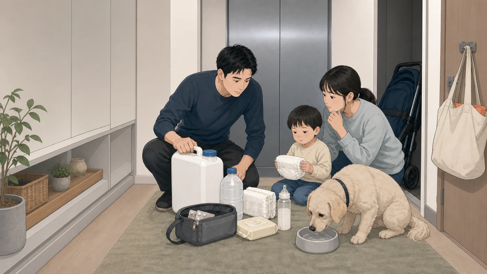 集合住宅や家族構成によって停電時の弱点が変わる